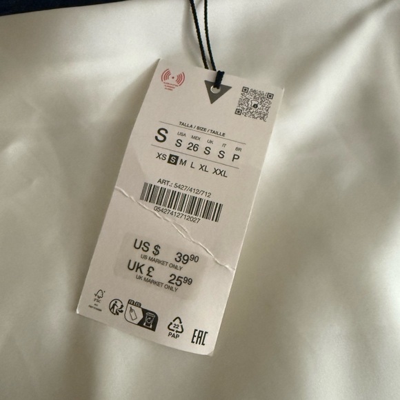 Zara Satin Effect Midi Skirt - Picture 3 of 3